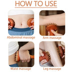 Wooden Massage Tools Beauty And Health Care Pure Copper Massagers Spa Specific Full Body Massage Weight Loss And Gua Sha Therapy
