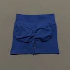 HISTELLO Gym Shorts 4.5" Women Fitness Sports Biker Shorts Low Waist Running Pants Workout Scrunch Butt Yoga Seamless Leggings