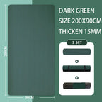 Thick NBR Yoga Mat With Anti Slip Surface Non Toxic For Exercise Pilates Gymnastics And Fitness Floor Work 15mm Or 20mm