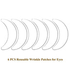 4Pcs  Pad Reusable Silicone Gel  Collagen Facial Patch