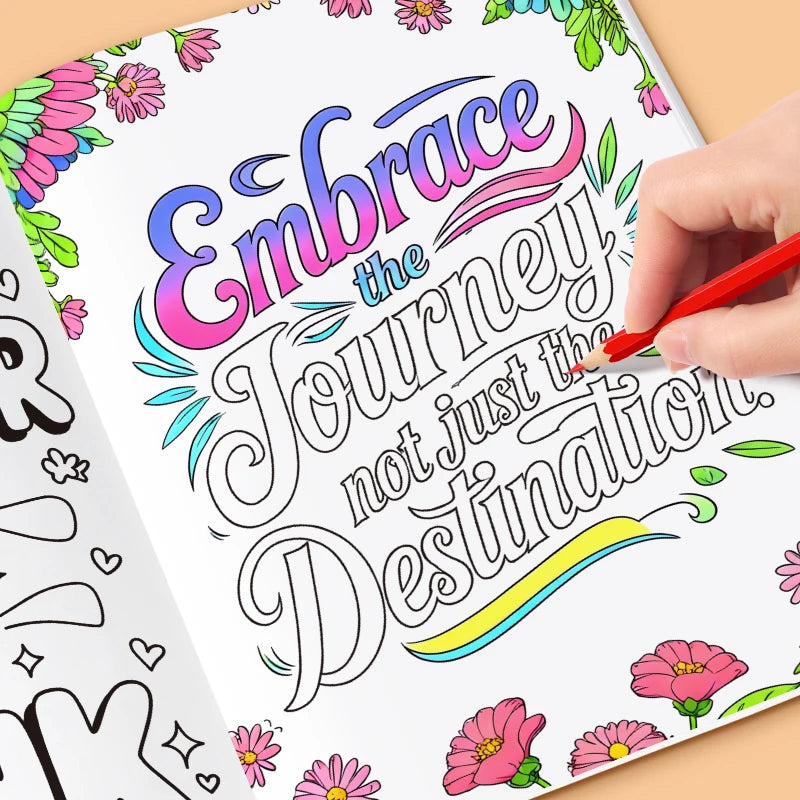 Mental Health Coloring Book: Self-Care Affirmations & Stress Relief for Adults | You Deserve to Test Yourself