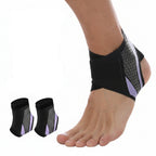 Adjustable Sports Compression Ankle Brace With Breathable Lycra For Supportive Training And Injury Prevention