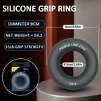 Silicone Finger Gripper Ring Hand Trainer For Grip Strength Training Stress Relief Home Gym Exercise Equipment