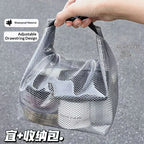 Homefish Waterproof Storage Bag, Fitness Clothing, Swimming Bathroom, Large Capacity Drawstring, Outdoor Toiletries Bag