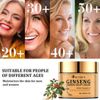 Ginseng Night Cream Moisturizing Nutritious .Skin Care Product for Evening Use.
