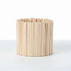 100 wooden sticks displayed with a clear background