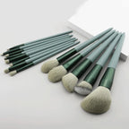 13Pcs Makeup Brush Set – Eyeshadow, Foundation & Blush Cosmetic Brushes with Travel Bag