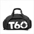 Fitness Bag Oxford Dry Wet Gym Bag Large Capacity Fitness Training Bag Shoe Compartment Wear-resistant for Men Women
