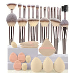 Professional 3-20PCS Makeup Brushes Set Soft Fluffy Foundation Eyeshadow Concealer Blending Blush Brush Kabuki Women Beauty Tool