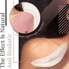 Silicone Shoulder Pad Beautiful Shoulder Right-Angle Shoulder Artifact Unisex Invisible Detachable Reusable