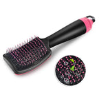 2 IN 1 One Step Hair Dryer and Volumizer Hair Straightener Hot Air Brush Hair Curler Hair Beauty and Health Styling
