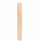 Tongue depressor with product parameters on a white background