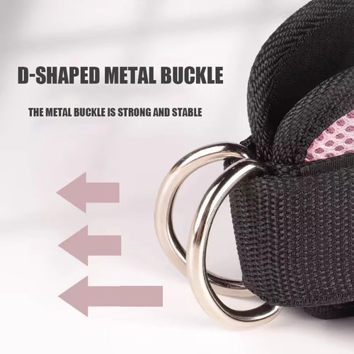 Ankle Straps Resistance Bands Set For Gym And Home Use Hip Glute Workout Elastic Fitness Band