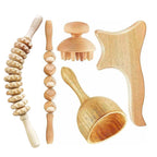 Wood Therapy Massager Fast Anti-Cellulite Gua Sha Tool Deep Tissue Relax Massager for Body Maderoterapia Roller Beauty Health