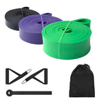 Natural Latex Resistance Bands Set For Home Gym Eco Friendly Exercise Expander With Multiple Resistance Levels