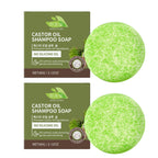 Castor Oil Solid Shampoo Bar Deep Moisturizing Hair Repair