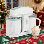 Automatic Dual Cup Ice Cream and Popsicle Maker Machine