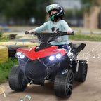 Kids 6V Battery Powered Electric Ride on ATV 4 Wheeler Toy Car
