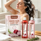 Onion Rosemary Shampoo and Conditioner Set Smooth Frizzy Hair 8.1 fl oz