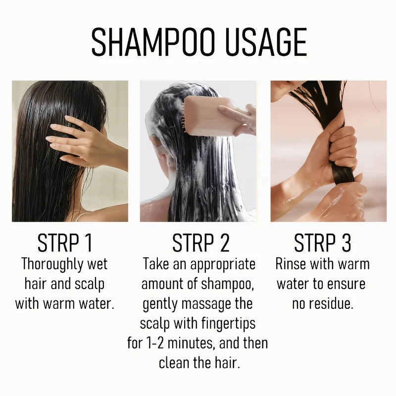 Ginger & Rosemary Shampoo and Conditioner Set Deeply Cleanses Repairs Damaged Hair 17.6 oz WT0344