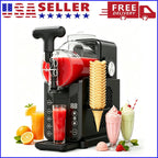 Electric Slushie Machine and Soft Serve Ice Cream Maker