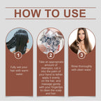 Coconut Shampoo and Conditioner Set Deeply Cleanses Repairs Damaged Hair 8.1 fl oz