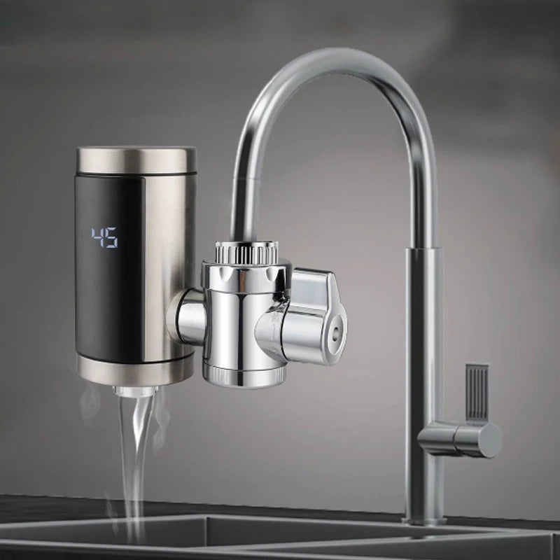 Instant Tankless Electric Hot Water Heater Faucet 3000W 220V