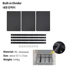 Expandable Modular Camping Storage Box with 13.2-Gallon Capacity