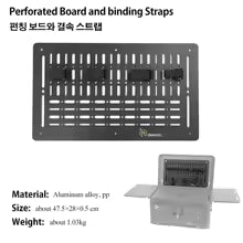 Expandable Modular Camping Storage Box with 13.2-Gallon Capacity