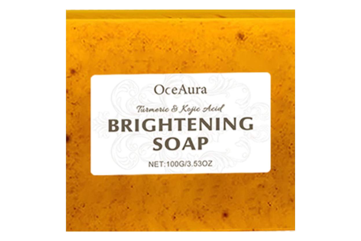 Turmeric Acid Bath Soap Brightening White Exfoliating