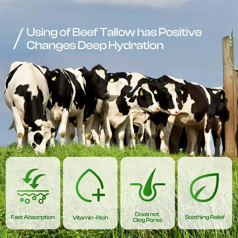 Unisex Beef Tallow Honey Moisturizing Face Cream Wa-10-2949 2.1 oz