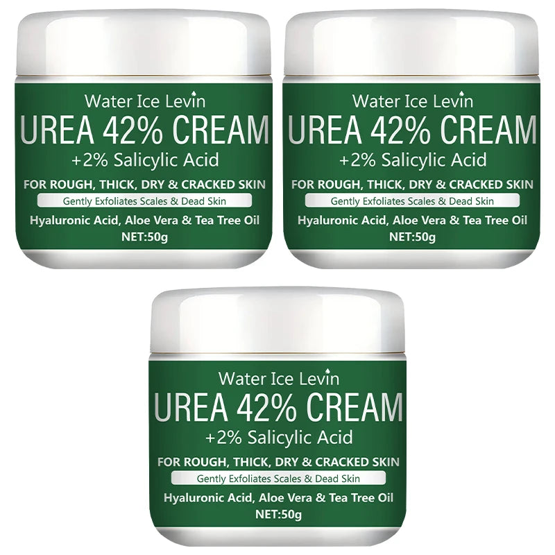 Unisex 42% Urea Salicylic Acid Foot Hand Moisturizer Cream 1.8 oz