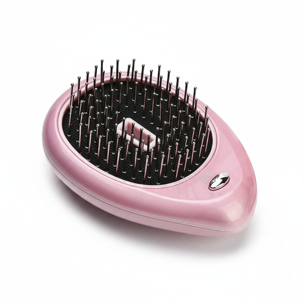 Ionic Anti-Static Hair Brush Electric Vibration Scalp Massager Comb