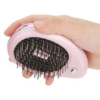 Ionic Anti-Static Hair Brush Electric Vibration Scalp Massager Comb