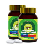 Two bottles of Marsta Eye Vitamin and Mineral Supplement on a white background