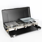Folding Gas Stove Portable Camping Grill with Electronic Ignition