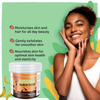 Unisex African Black 3-in-1 Face Hair Body Cleanser Soap 3.5 oz