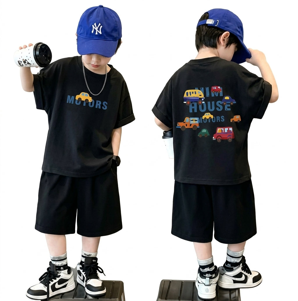 Kids' Classic Cotton Crew Neck T-Shirt
