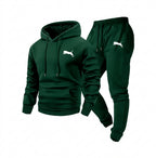 Men's Casual Hoodie and Sweatpants Two Piece Tracksuit Set