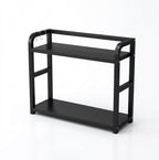 2 Tier Metal Countertop Shelf and Multipurpose Kitchen Storage Organizer
