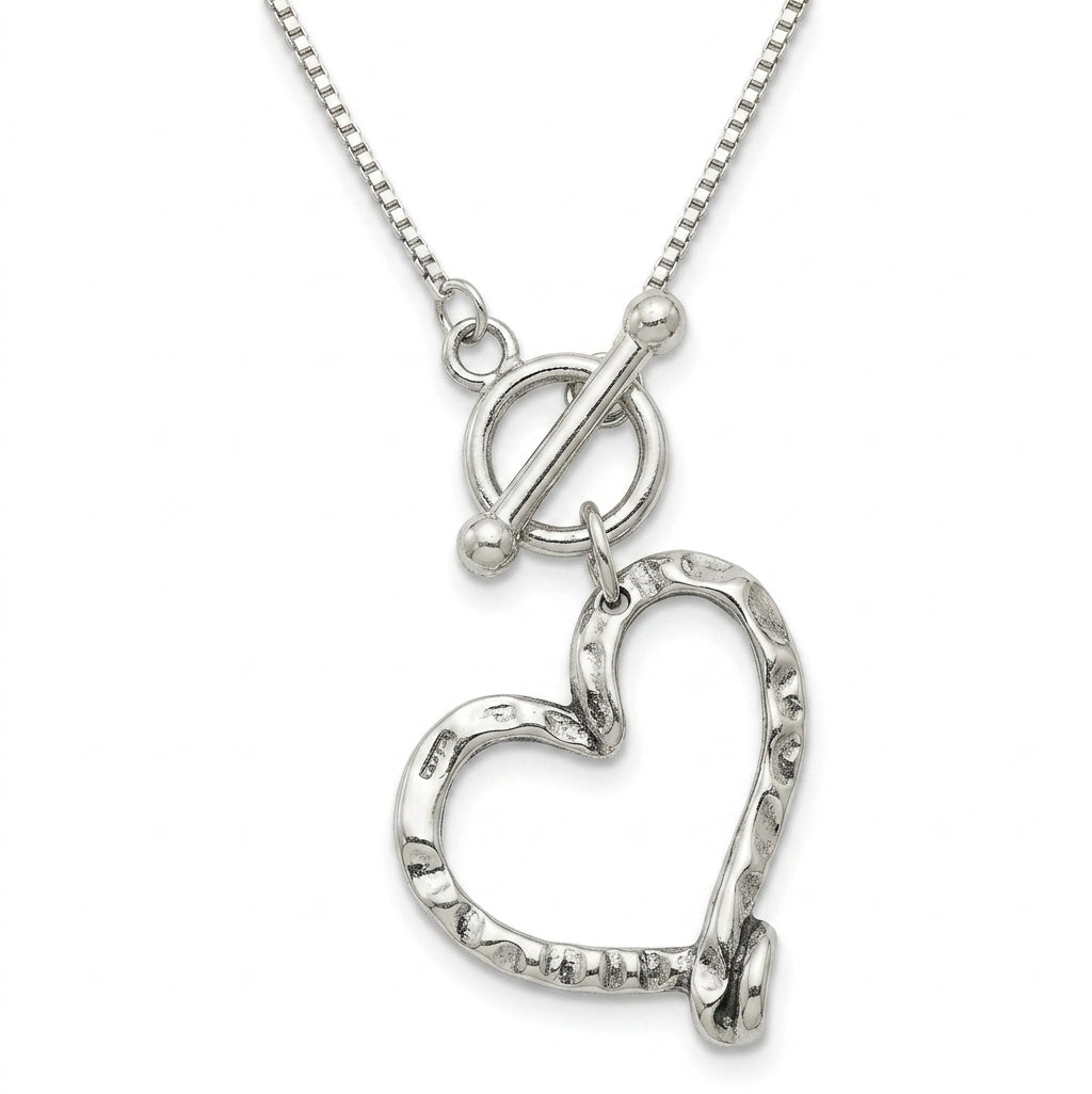 Women's Fashion Punk Big Love Heart Pendant Choker Necklace