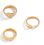 Women's Fashion Statement Rhinestone Watch Shaped Heavy Metal Spring Bangles