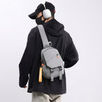 Unisex Waterproof Nylon Crossbody Chest Sling Backpack