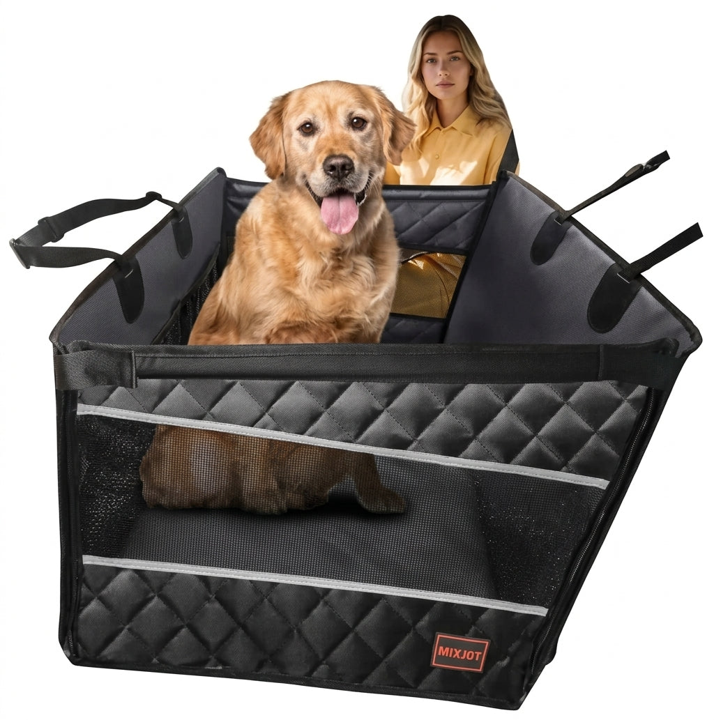 Waterproof Back Seat Extender Pet Car Hammock