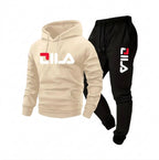 Men's Casual Hoodie and Sweatpants Two Piece Tracksuit Set