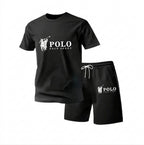 Men's Casual Summer T-Shirt and Shorts Suit Set