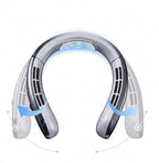 Portable Bladeless Hanging Neck Fan with LED Digital Display Plus Cable
