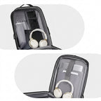 Men's Expandable Hard Shell Travel Laptop Backpack Y1