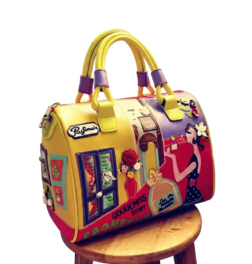 Women's Vintage Shoulder Bag Luxury Handbag