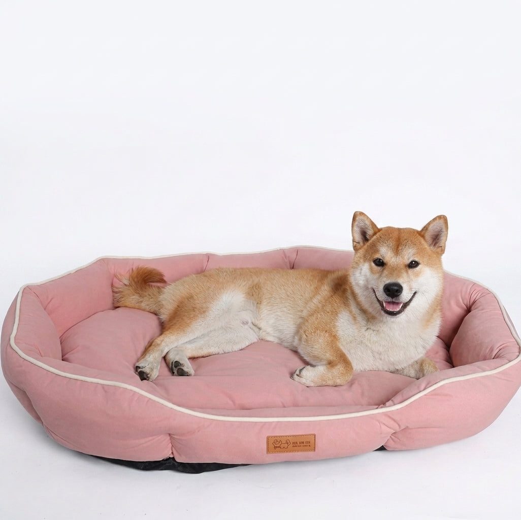 Corduroy Dog Sofa Bed Large Winter Warm Cushion for Cats and Dogs